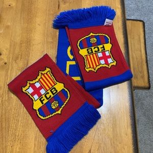 FCBarcelona Soccer Knit Scarf